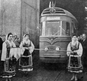 Първият трамвай в София