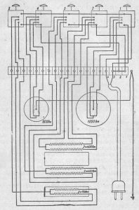 Готварска печка Елпром ПГЕК-2 - схема