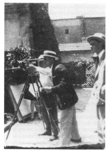 Васил Гендов снима филм през 1920-те г.