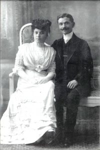 Марко Костурков се жени за съпругата си Станка, 1907 г.